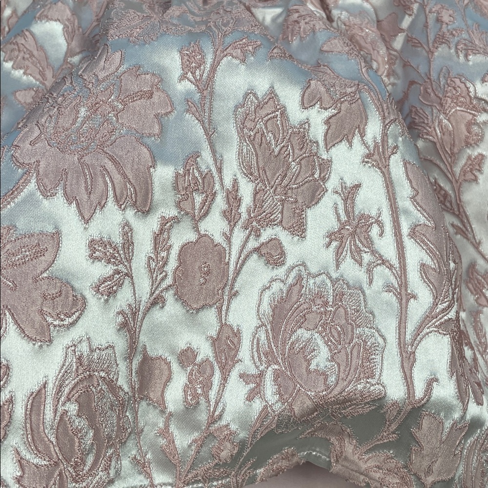 NWT Atoir Winnie Halter Dress Mini Vintage Pink Floral Jacquard Sz 8 - Picture 13 of 15